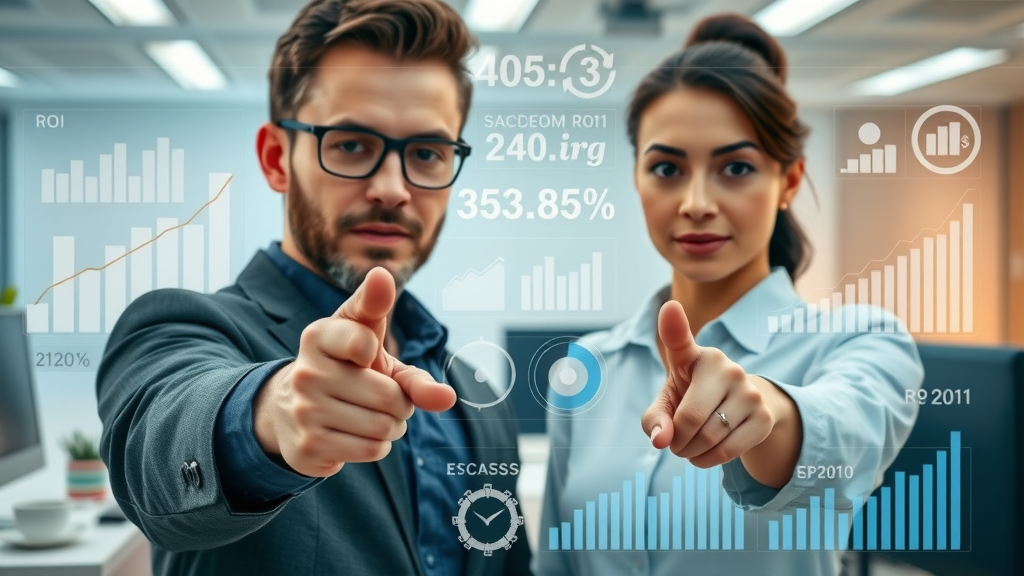 Infographic of key ROI metrics for social media platforms for business