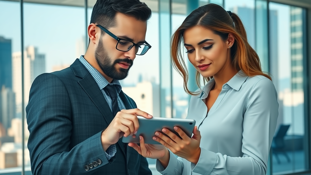 Professional business team analyzing social media charts and data graphs in corporate office for social media platforms for business
