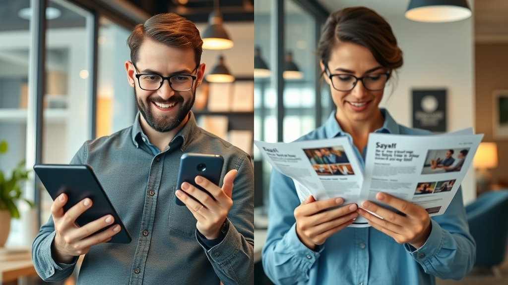 Contrasting digital and traditional marketing strategies in a West Bloomfield business setting - digital marketing for small businesses in West Bloomfield
