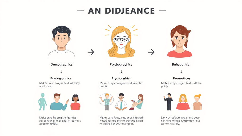 infographic showing three audience types in social media marketing